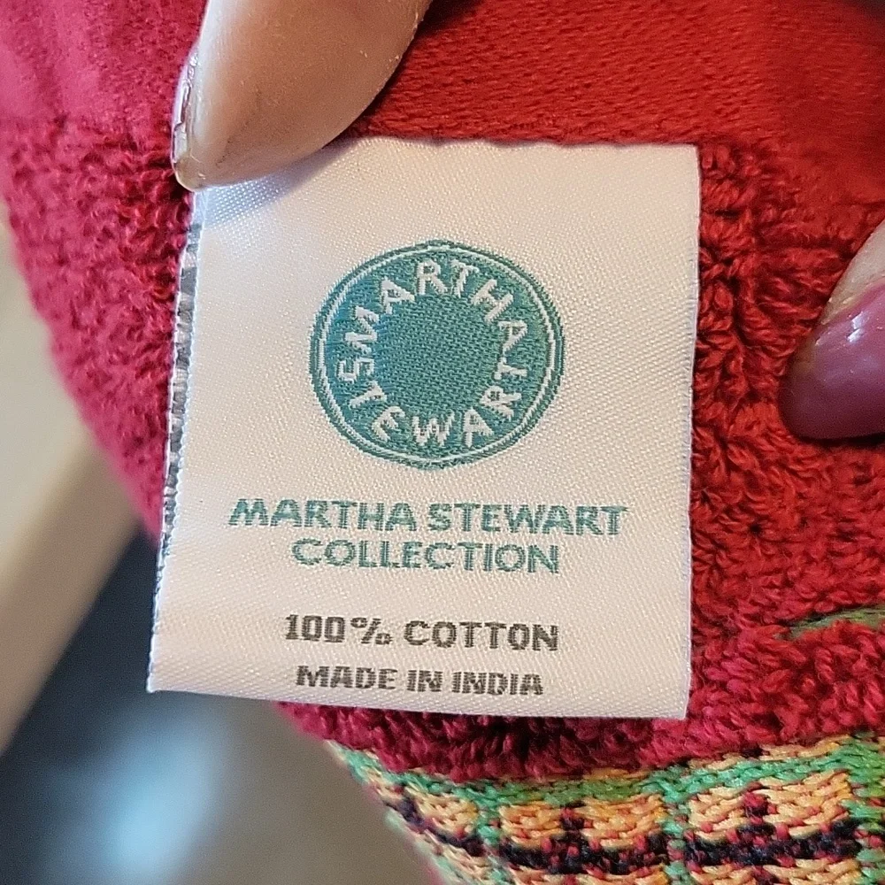 Martha Stewart Scottie Dog Hand Towel